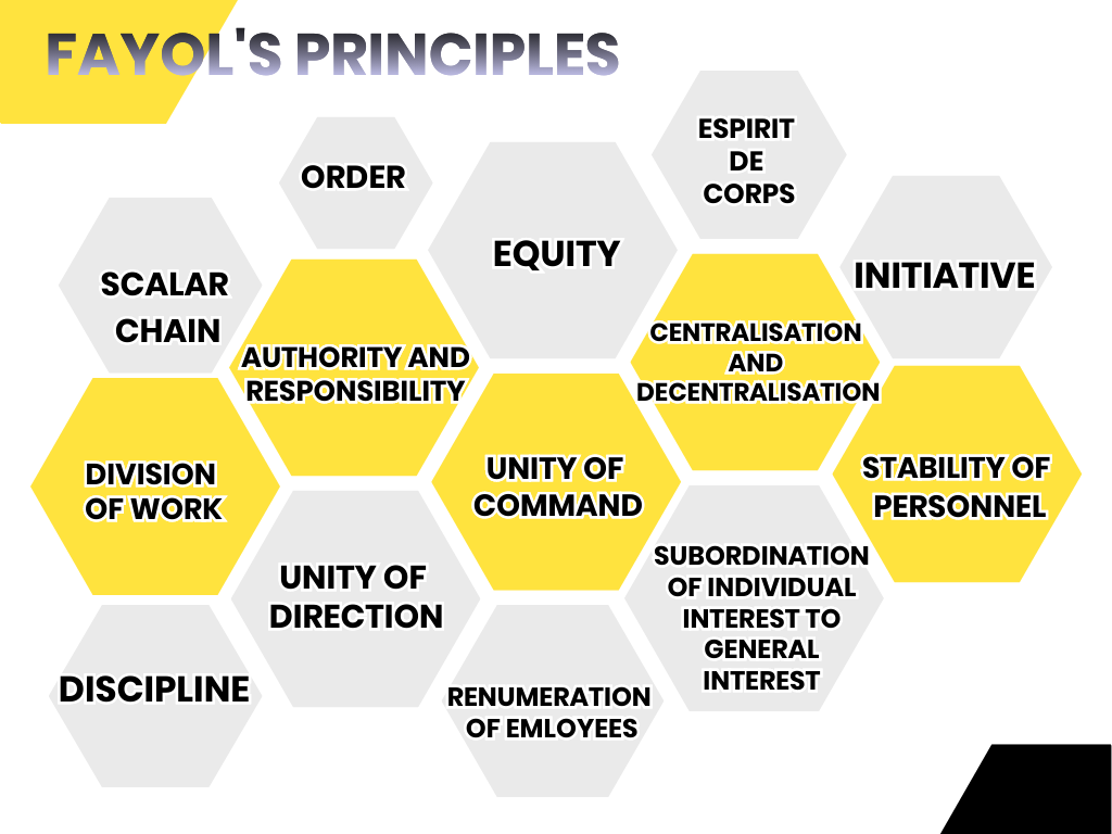 Henry Fayol’s Principles of Management Class 12