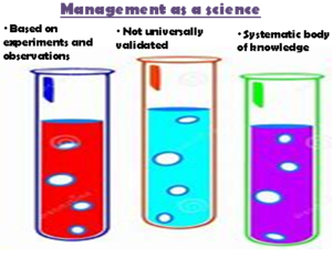 Management as a Science Class 12