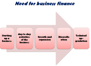 Need for business finance